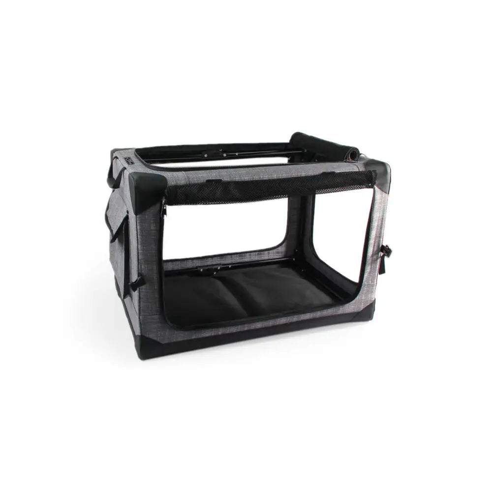 Collapsible Pet Travel Crate - X-Large Dog Cat Soft Foldable Portable Car Carrier - Pet Care > Dog Supplies > Dog
