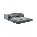 COMFY 3 Seater Sofa bed Queen Grey - Furniture > Sofas > Sofas & Sofa Beds