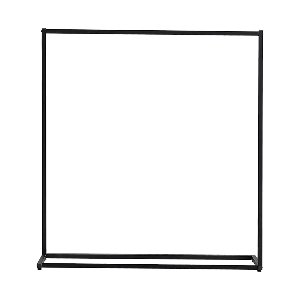 Commercial Clothing Garment Rack Retail Shop Black - Furniture > Office