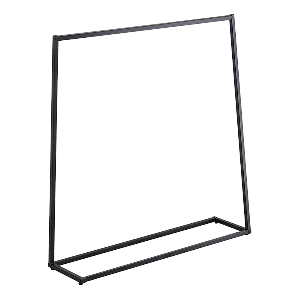 Commercial Clothing Garment Rack Retail Shop Black - Furniture > Office