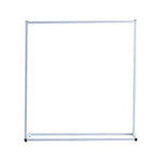 Commercial Clothing Garment Rack Retail Shop White - Furniture > Office