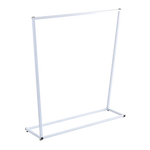 Commercial Clothing Garment Rack Retail Shop White - Furniture > Office