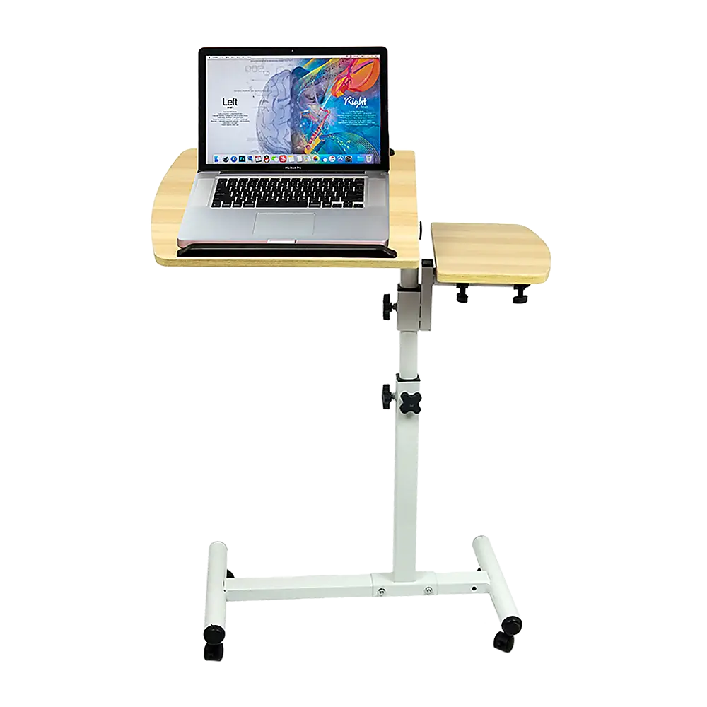 Computer Desk Home Folding Adjustable Removable Laptop Notebook Working Table - Furniture > Office