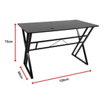 Computer Desk Home Office Study Writing Workstation Gaming - Furniture > Office > Desks