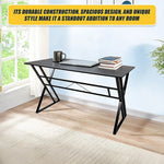 Computer Desk Home Office Study Writing Workstation Gaming - Furniture > Office > Desks