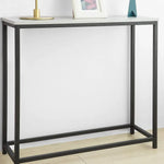Console Table Metal Frame Hallway Table - Audio & Video > Musical Instrument & Accessories > Audio Accessories