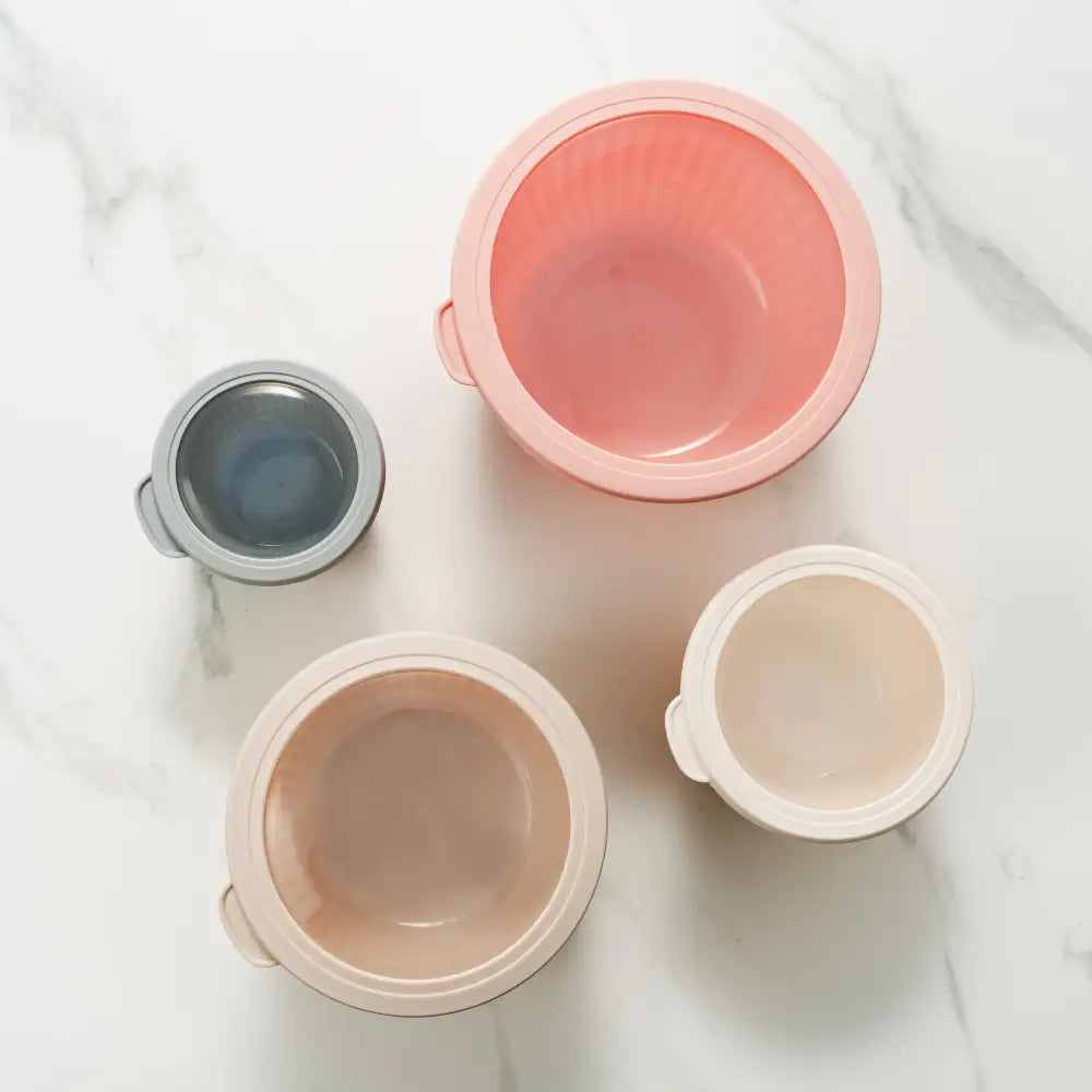 Cook Easy 4PC Round Nested Food Storage Set - Home & Garden > Kitchenware > Food Storage