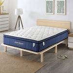 Cool Gel Memory Foam Mattress 5 Zone Latex 34cm - Double - Furniture > Mattresses