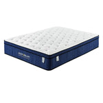 Cool Gel Memory Foam Mattress 5 Zone Latex 34cm - Double - Furniture > Mattresses