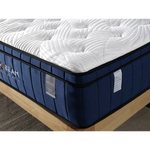 Cool Gel Memory Foam Mattress 5 Zone Latex 34cm - King Single - Furniture > Mattresses