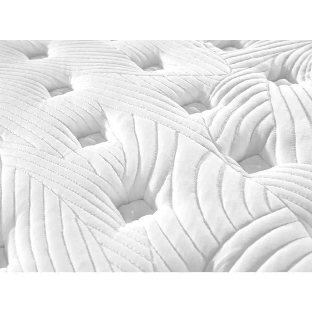 Cool Gel Memory Foam Mattress 5 Zone Latex 34cm - King Single - Furniture > Mattresses