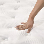 Cool Gel Memory Foam Mattress 5 Zone Pocket Spring - Single - Furniture > Mattresses