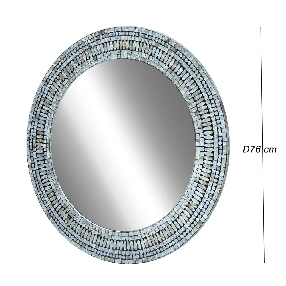 COOPER MOTHER OF PEARL HAND MADE MIRROR - Home & Garden > Decor > Mirrors