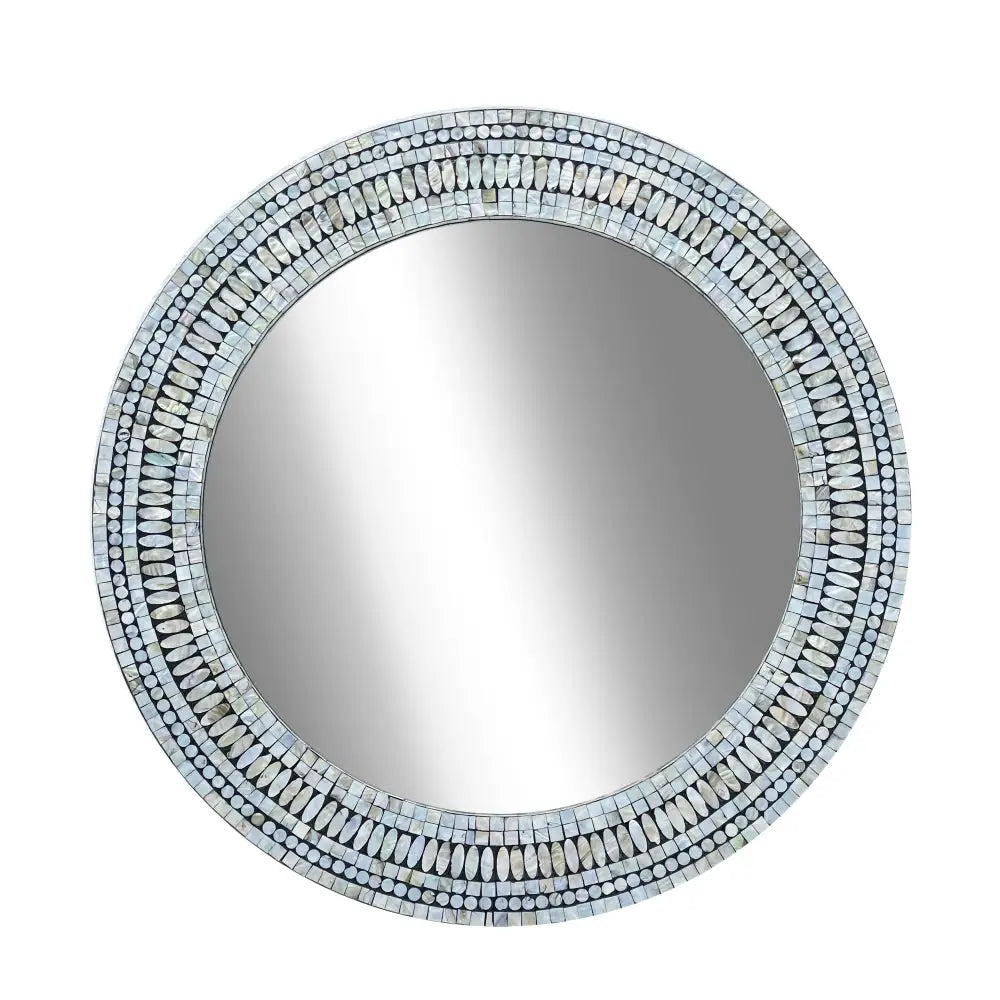COOPER MOTHER OF PEARL HAND MADE MIRROR - Home & Garden > Decor > Mirrors