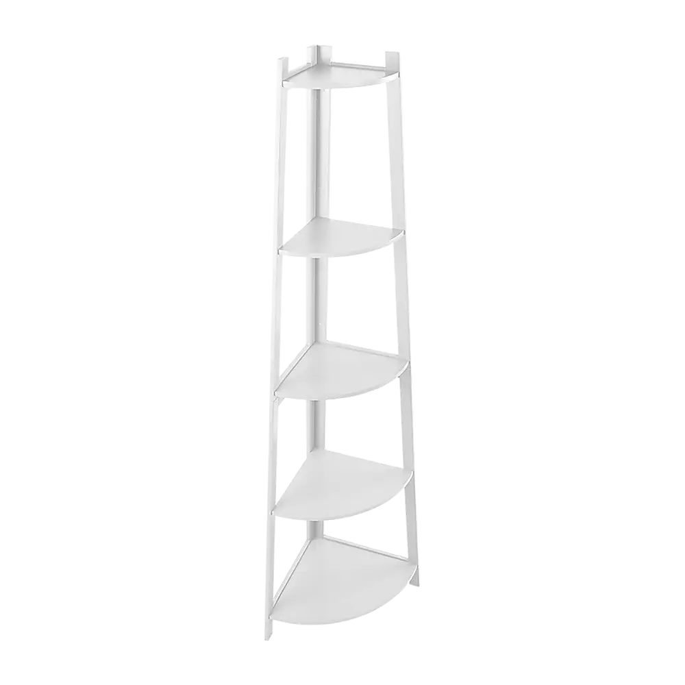 Corner Ladder Shelf Bookcase Display Storage Unit - Furniture > Office