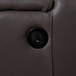 Corner Sofa Square Wedge Finest Genuine Leather Grey Electric Recliner Storage Drawer with 2x Cup Holders Lounge Set
