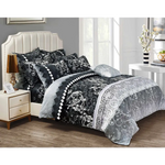 Costa Queen Size Duvet Quilt Cover Set - Home & Garden > Bedding