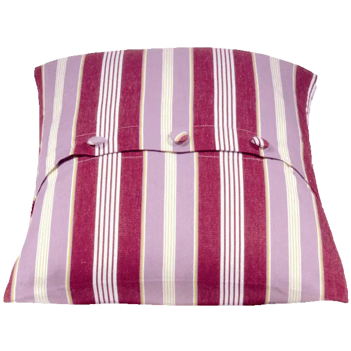 Coste Fuchsia 50x50cm Striped Cushion Cover - Home & Garden > Decor
