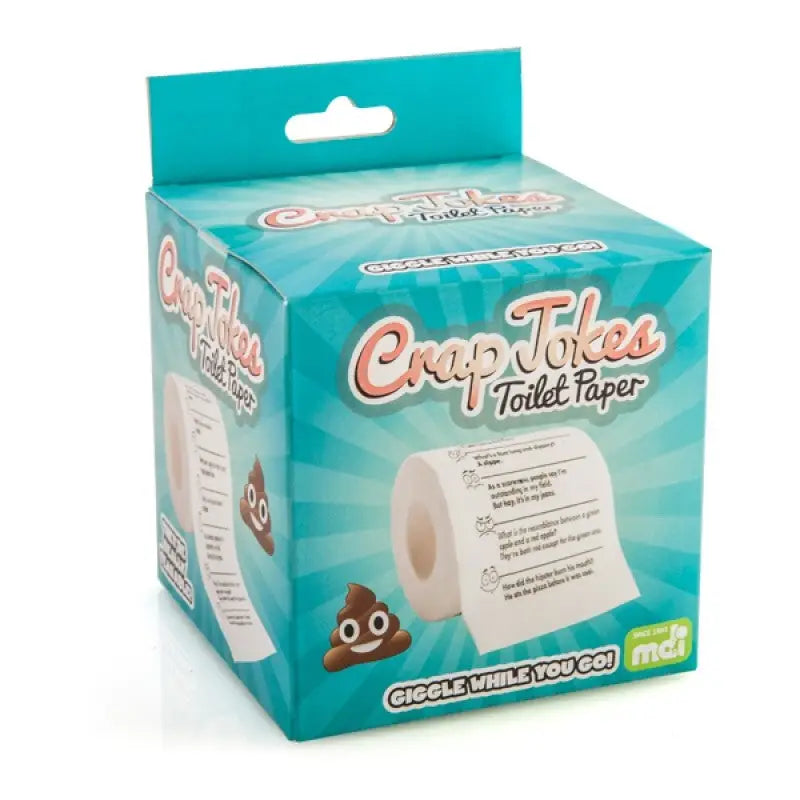 Crap Jokes Toilet Paper - Home & Garden > Bathroom Accessories > Toilet Paper Holders