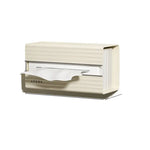 Cream white light luxury tissue box single pack 21cm*11.1cm*9.1cm - Home & Garden > Bathroom Accessories > Toilet Paper