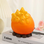 Creative Cartoon Flame Key Holder Tray - Fun and Decorative Storage for Entryway or Living Room - Home & Garden > Decor