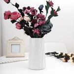 Creative Plastic Vase for Modern Decor - Simple Design - Milk White - Home & Garden > Decor > Vases & Table Decor