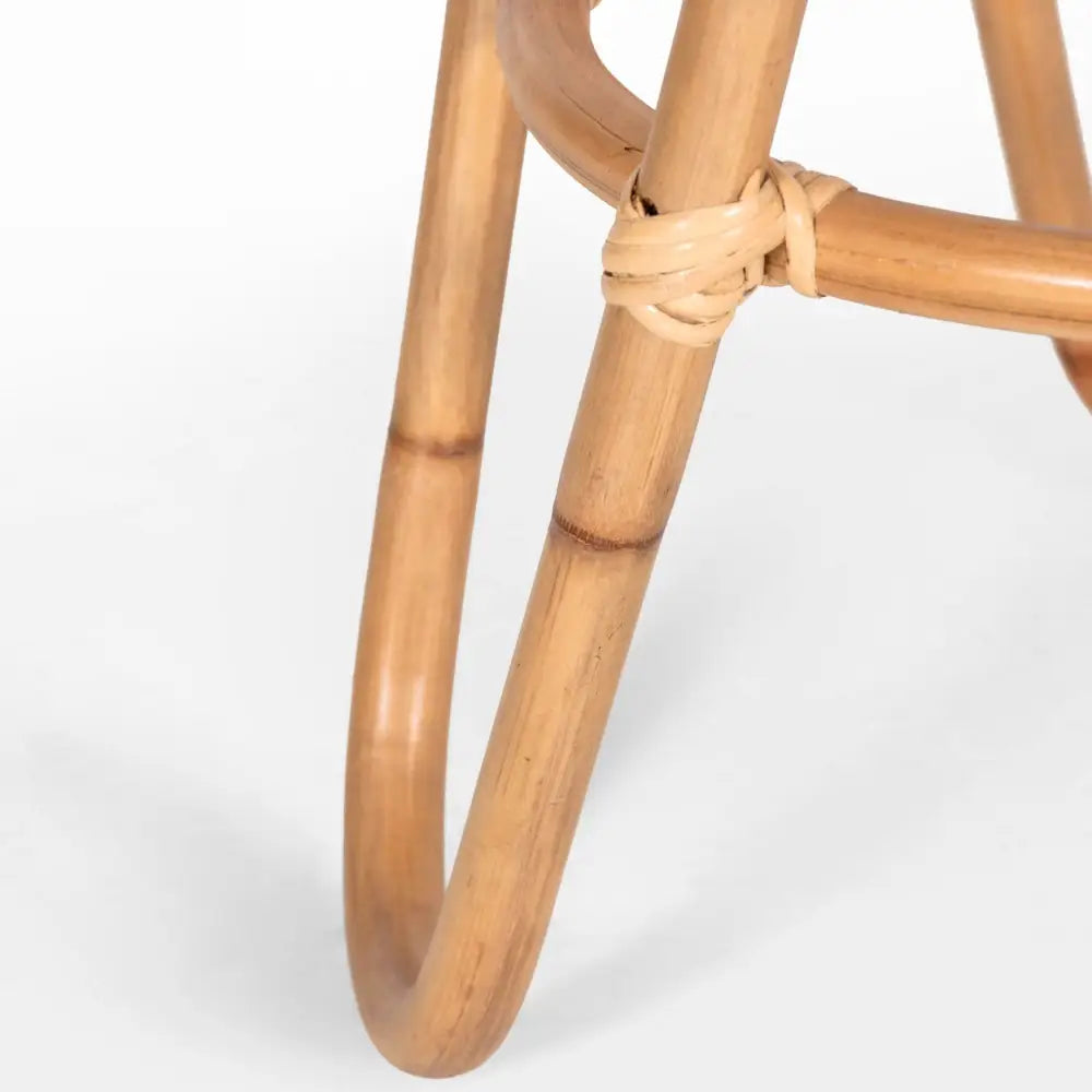 Crocus Rattan Round Coffee Table 80cm - Natural - Furniture > Living Room