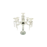 Crystal Candelabra 5 Arms - Home & Garden > Decor > Vases & Table Decor