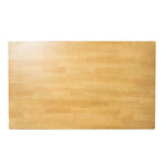 Cusco 150cm Dining Table Scandinavian Style Solid Rubberwood Natural - Furniture > Dining