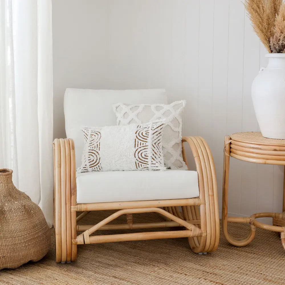 Cushion Cover-Boho Textured Single Sided-Africa-30cm x 50cm - Home & Garden > Bedding