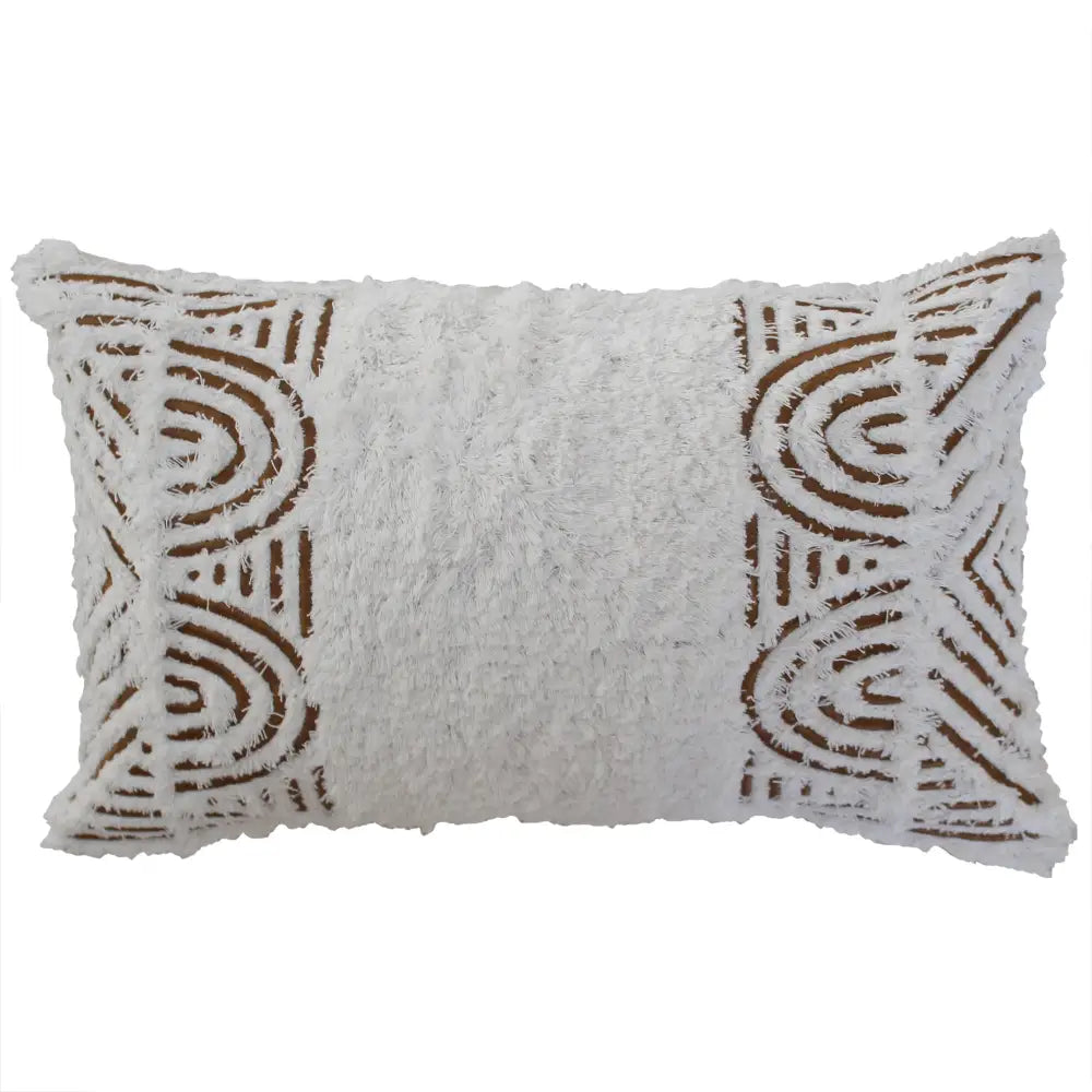 Cushion Cover-Boho Textured Single Sided-Africa-30cm x 50cm - Home & Garden > Bedding