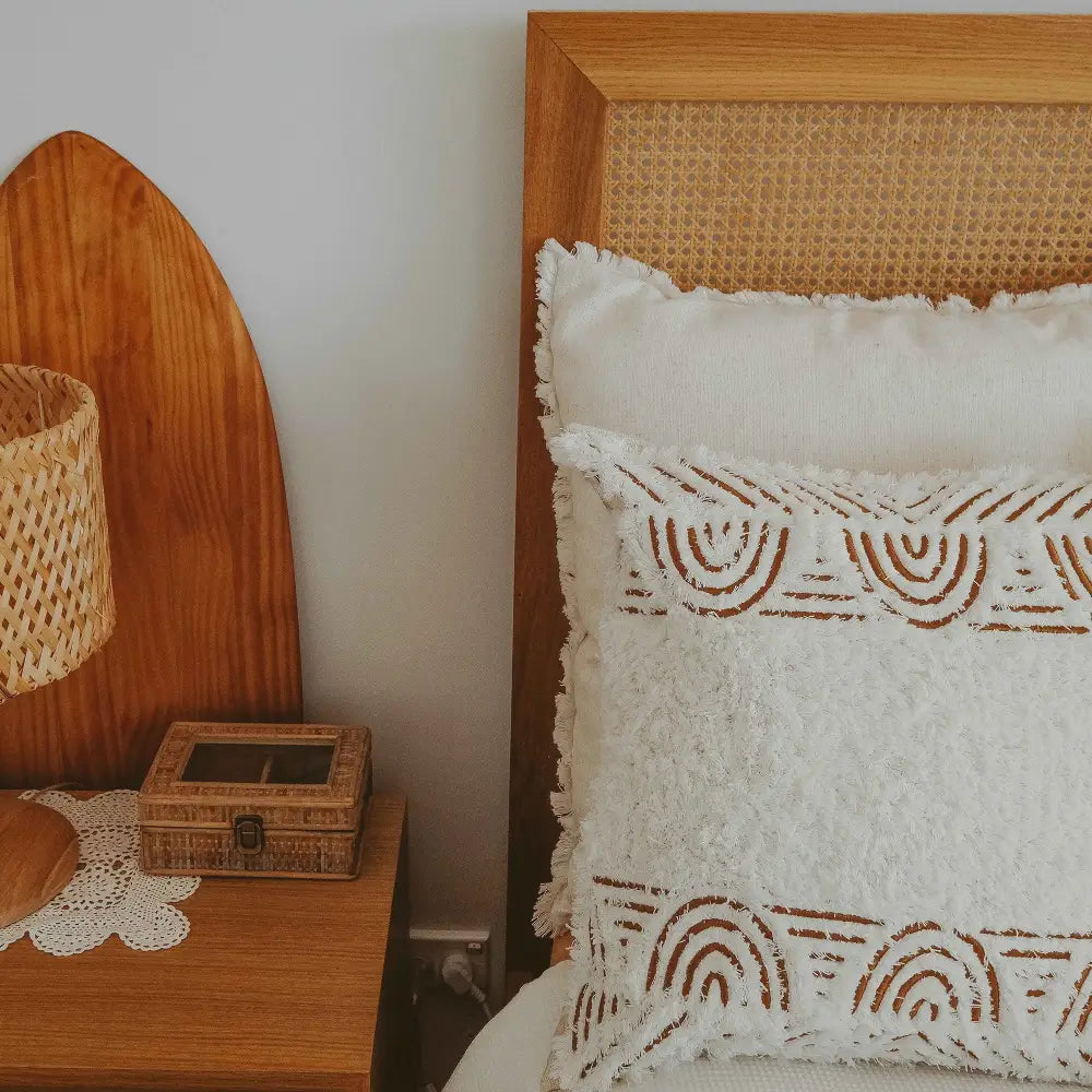 Cushion Cover-Boho Textured Single Sided-Africa-50cm x 50cm - Home & Garden > Bedding