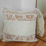 Cushion Cover-Boho Textured Single Sided-Africa-50cm x 50cm - Home & Garden > Bedding
