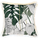 Cushion Cover-Coastal Fringe-Kona-45cm x 45cm - Home & Garden > Bedding