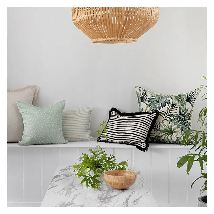 Cushion Cover-With Piping-Boracay-60cm x 60cm - Home & Garden > Bedding