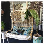 Cushion Cover-With Piping-Palm Trees Lagoon-60cm x 60cm - Home & Garden > Bedding