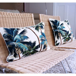 Cushion Cover-With Piping-Palm Trees Natural-35cm x 50cm - Home & Garden > Bedding
