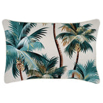 Cushion Cover-With Piping-Palm Trees Natural-35cm x 50cm - Home & Garden > Bedding
