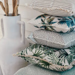 Cushion Cover-With Piping-Palm Trees Natural-45cm x 45cm - Home & Garden > Bedding