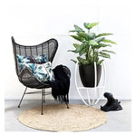 Cushion Cover-With Piping-Palm Trees Natural-45cm x 45cm - Home & Garden > Bedding