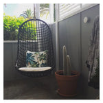 Cushion Cover-With Piping-Palm Trees Natural-45cm x 45cm - Home & Garden > Bedding