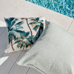 Cushion Cover-With Piping-Palm Trees Natural-45cm x 45cm - Home & Garden > Bedding