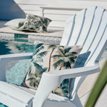 Cushion Cover-With Piping-Palm Trees Natural-45cm x 45cm - Home & Garden > Bedding