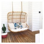 Cushion Cover-With Piping-Palm Trees Natural-60cm x 60cm - Home & Garden > Bedding