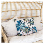 Cushion Cover-With Piping-Palm Trees Natural-60cm x 60cm - Home & Garden > Bedding