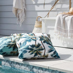 Cushion Cover-With Piping-Palm Trees White-60cm x 60cm - Home & Garden > Bedding