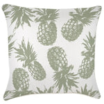 Cushion Cover-With Piping-Pineapples Sage-60cm x 60cm - Home & Garden > Bedding