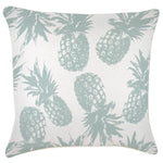 Cushion Cover-With Piping-Pineapples Seafoam-60cm x 60cm - Home & Garden > Bedding