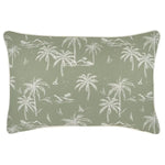 Cushion Cover-With Piping-Postcards Sage-35cm x 50cm - Home & Garden > Bedding