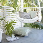 Cushion Cover-With Piping-Postcards Sage-60cm x 60cm - Home & Garden > Bedding